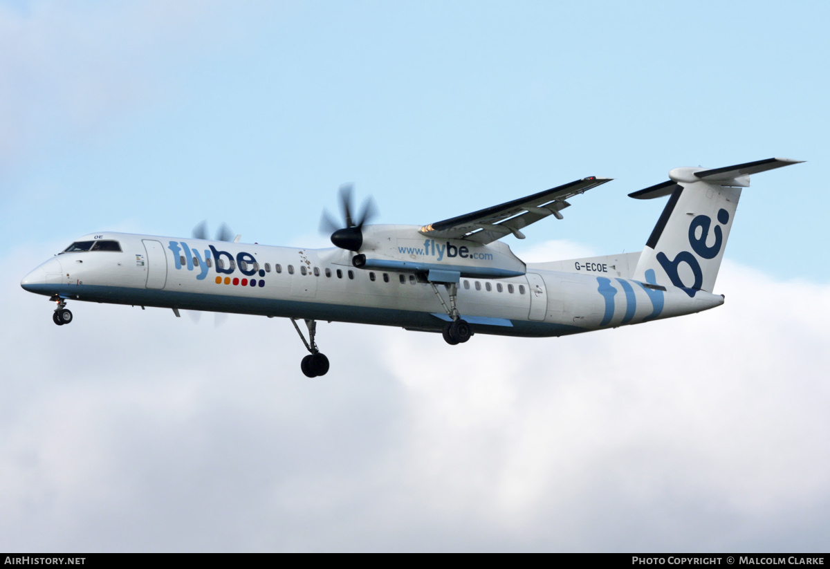 Aircraft Photo of G-ECOE | Bombardier DHC-8-401 Dash 8 | Flybe | AirHistory.net #134674