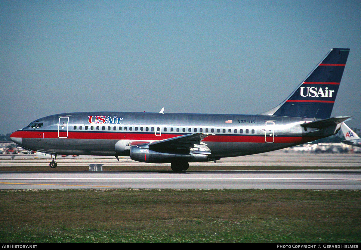 Aircraft Photo of N224US | Boeing 737-201/Adv | USAir | AirHistory.net #134686