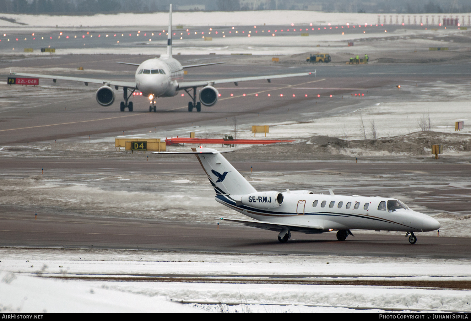 Aircraft Photo of SE-RMJ | Cessna 525B CitationJet CJ3 | Hummingbird Aviation Services | AirHistory.net #134702