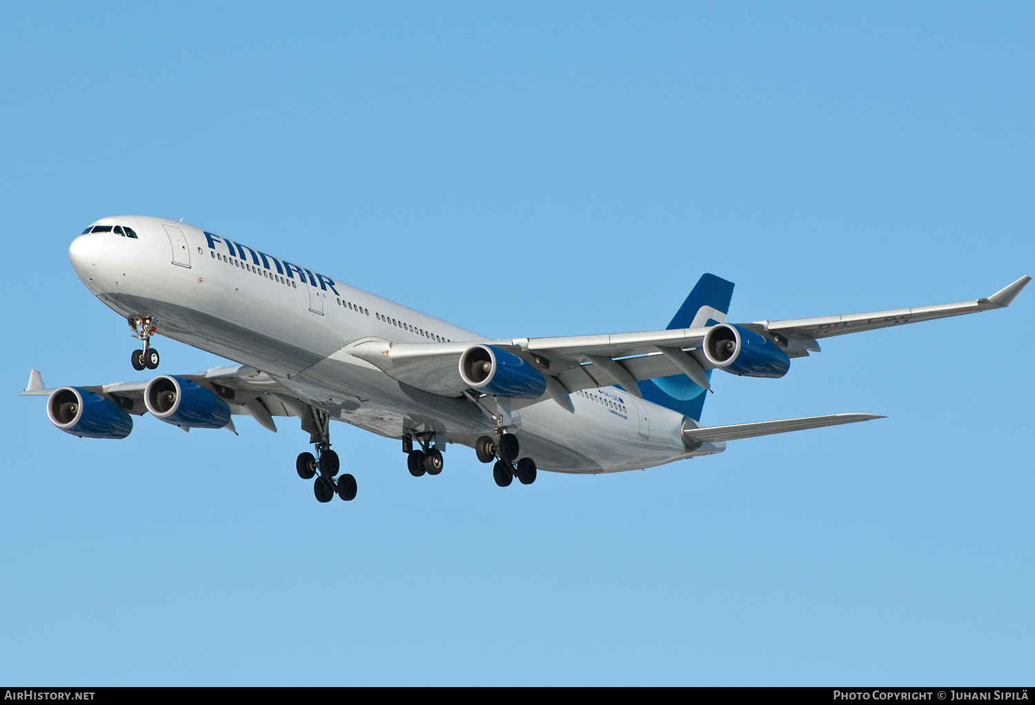 Aircraft Photo of OH-LQC | Airbus A340-313E | Finnair | AirHistory.net #134703