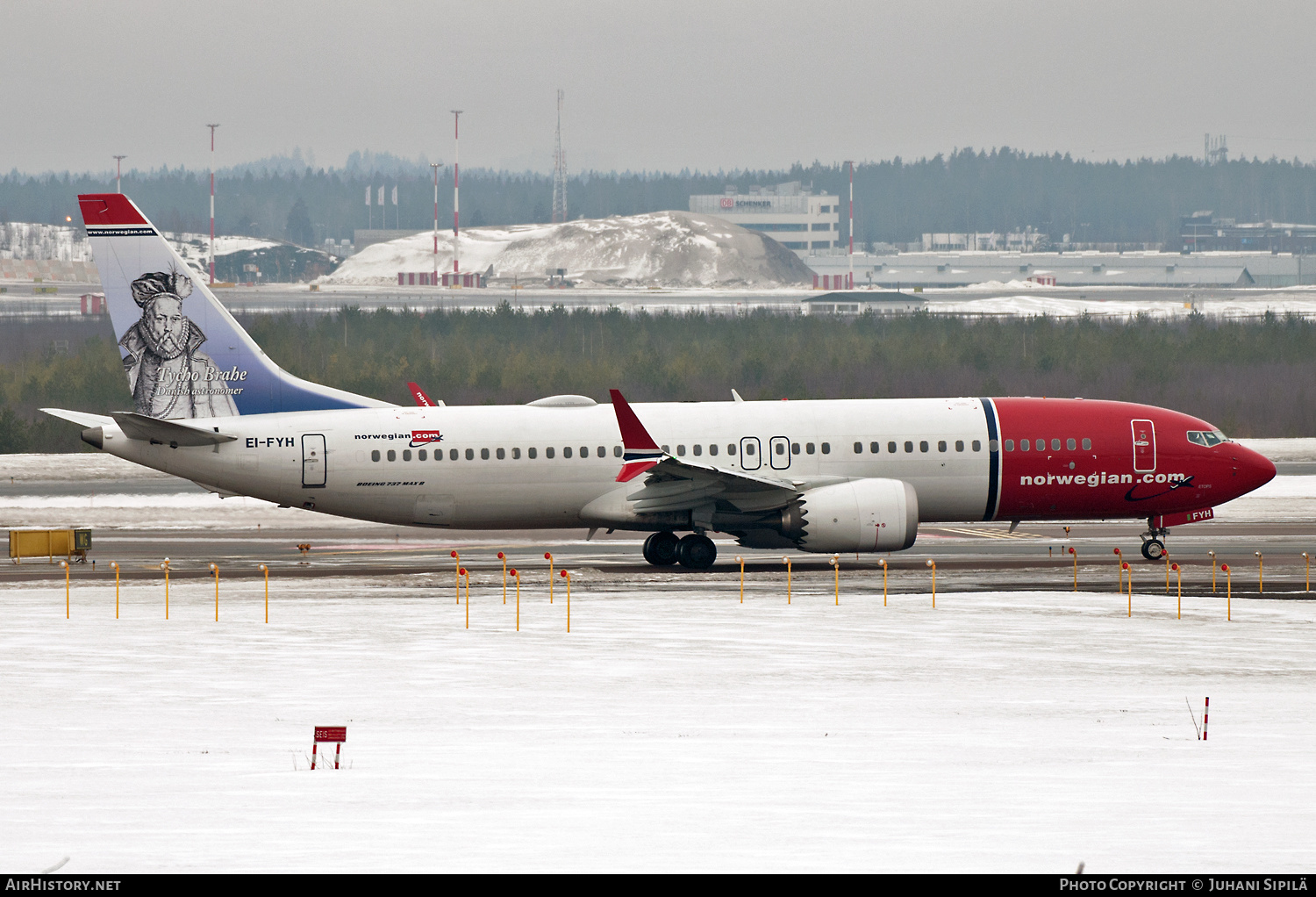 Aircraft Photo of EI-FYH | Boeing 737-8 Max 8 | Norwegian | AirHistory.net #134715