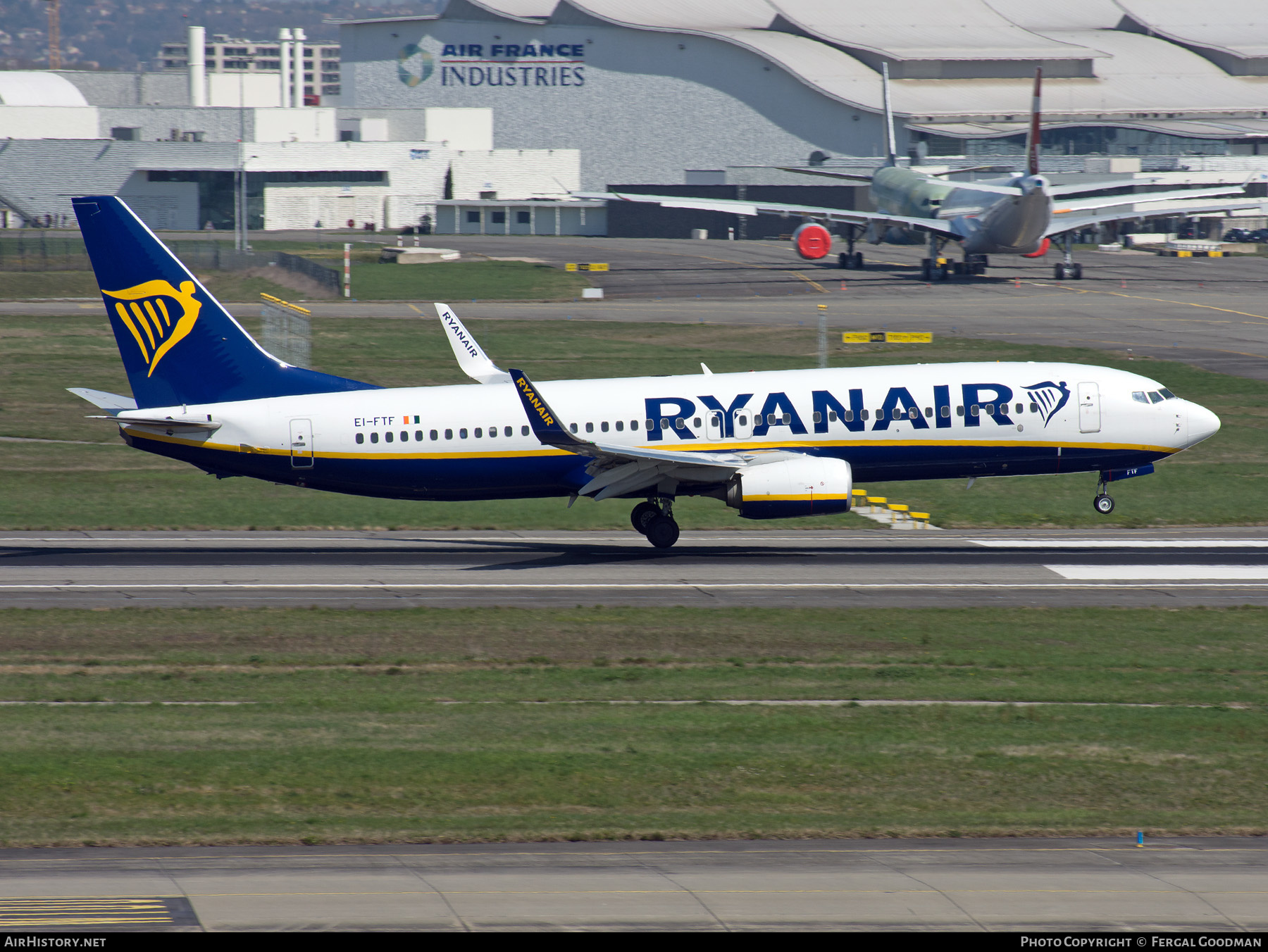 Aircraft Photo of EI-FTF | Boeing 737-800 | Ryanair | AirHistory.net #134723