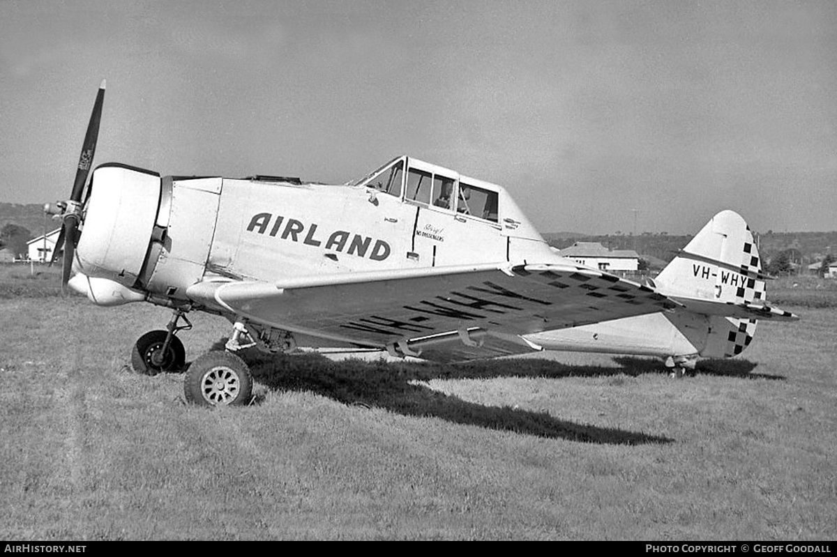 Aircraft Photo of VH-WHY | Commonwealth CA-28 Ceres C | Airland | AirHistory.net #134739