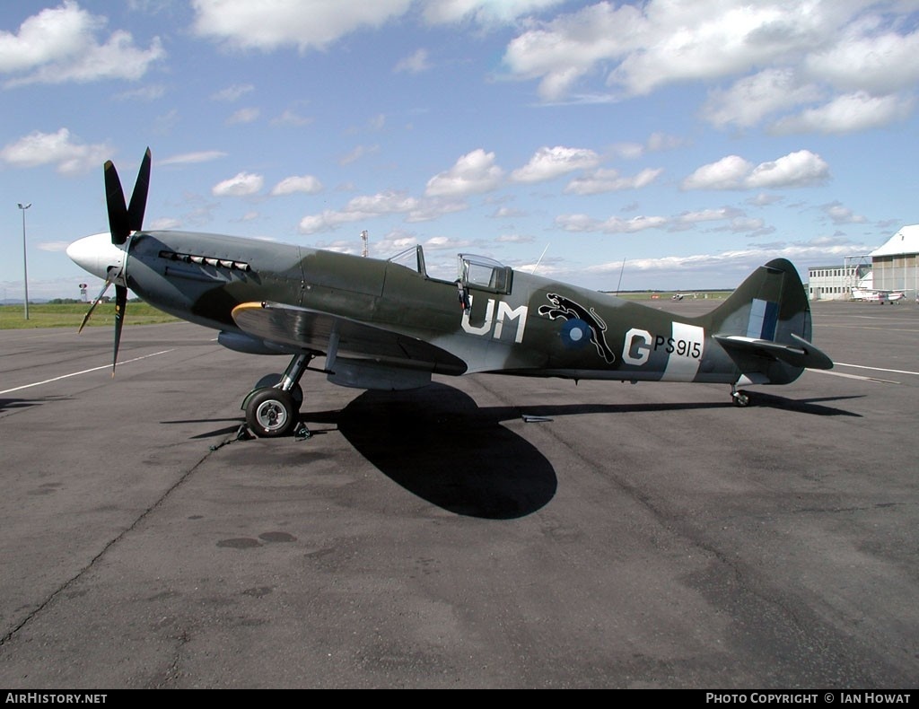 Aircraft Photo of PS915 | Supermarine 389 Spitfire PR19 | UK - Air Force | AirHistory.net #134759