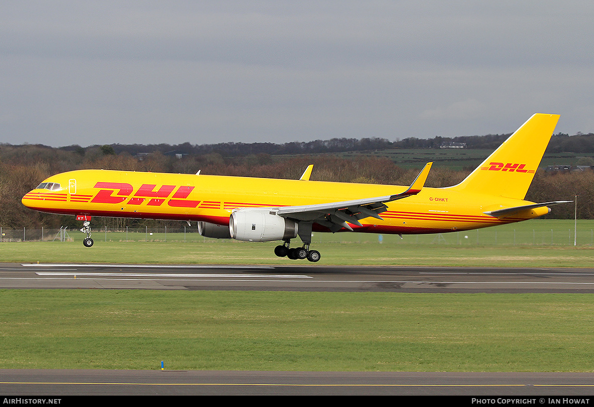 Aircraft Photo of G-DHKT | Boeing 757-223(PCF) | DHL International | AirHistory.net #134781