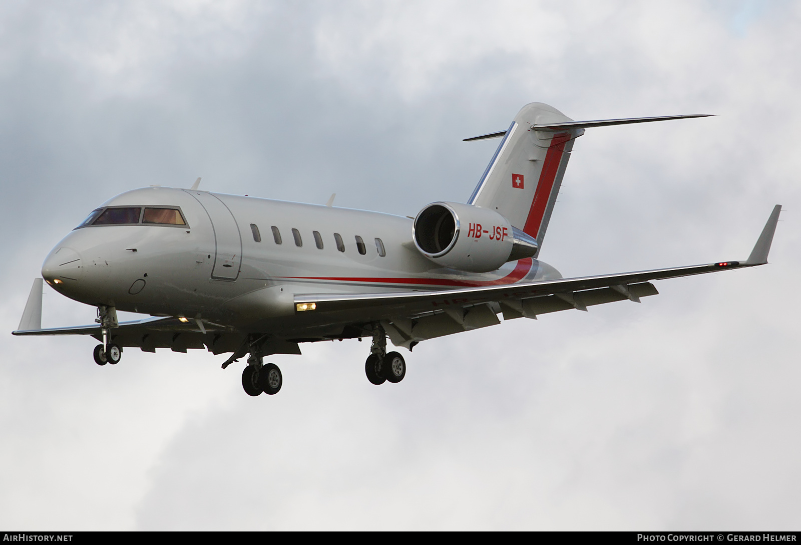 Aircraft Photo of HB-JSF | Bombardier Challenger 650 (CL-600-2B16) | AirHistory.net #134788