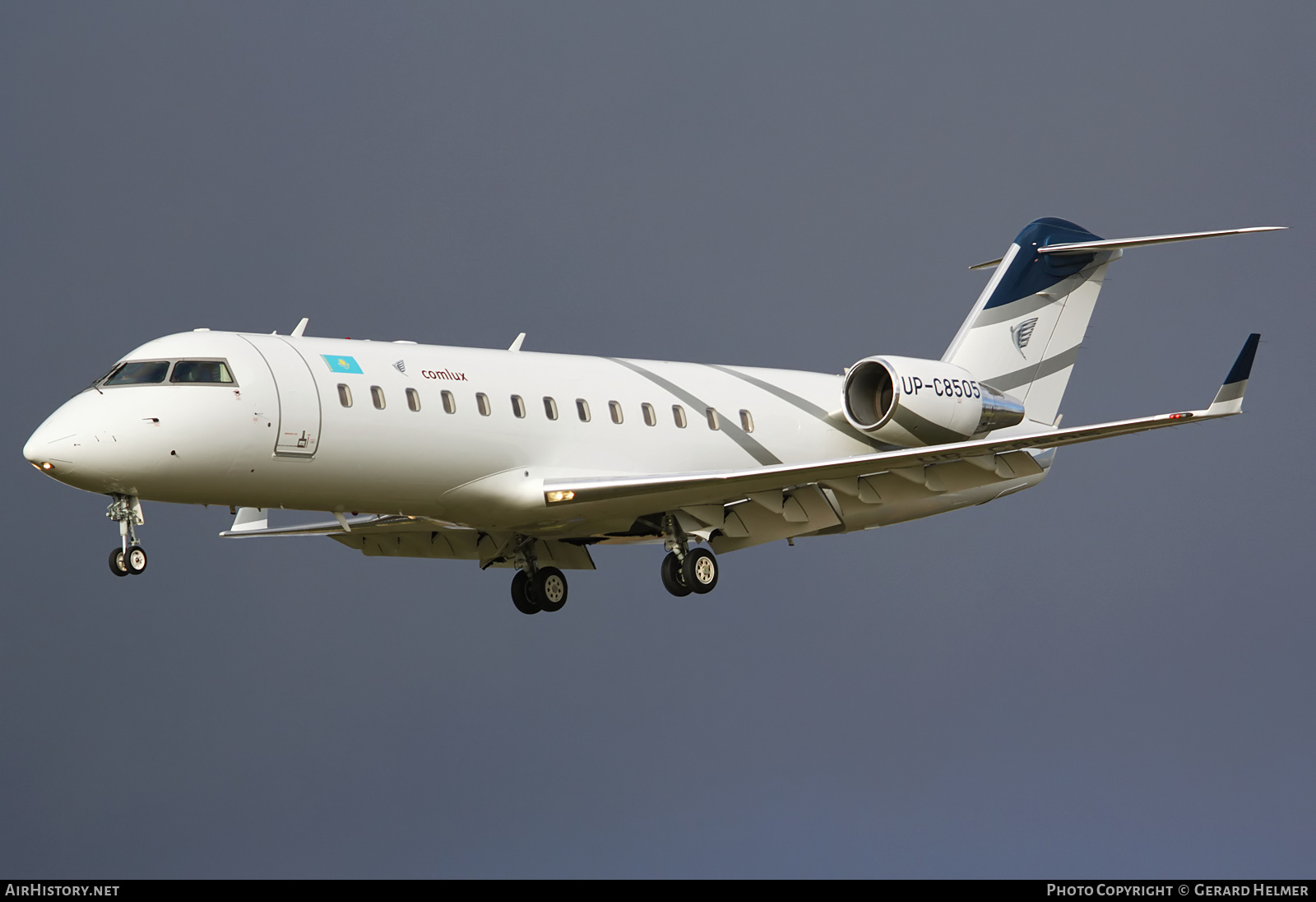 Aircraft Photo of UP-C8505 | Bombardier Challenger 850 (CRJ-200SE/CL-600-2B19) | Comlux Aviation | AirHistory.net #134789
