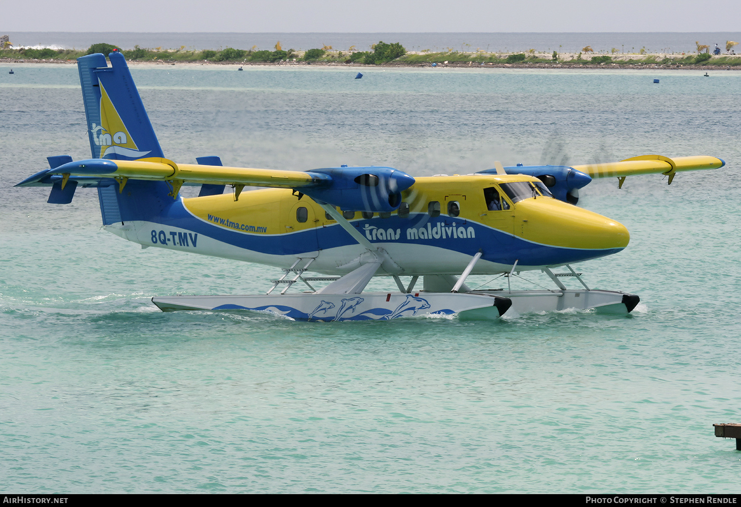 Aircraft Photo of 8Q-TMV | De Havilland Canada DHC-6-300 Twin Otter | Trans Maldivian Airways - TMA | AirHistory.net #134792