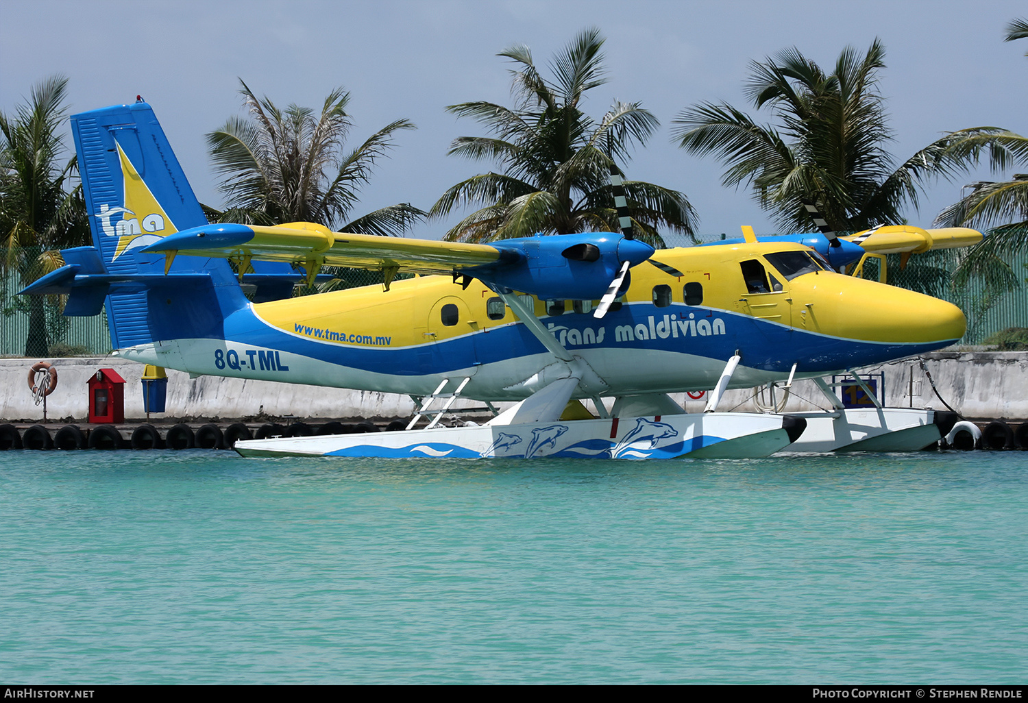 Aircraft Photo of 8Q-TML | De Havilland Canada DHC-6-300 Twin Otter | Trans Maldivian Airways - TMA | AirHistory.net #134799
