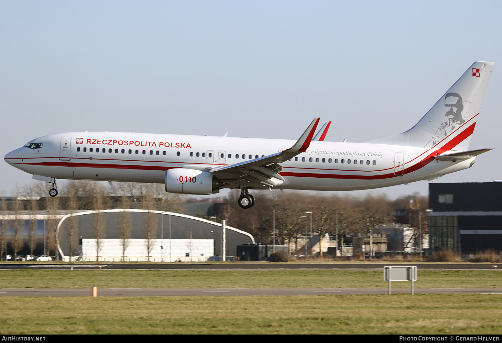 Aircraft Photo of 0110 | Boeing 737-800 | Poland - Air Force | AirHistory.net #134808