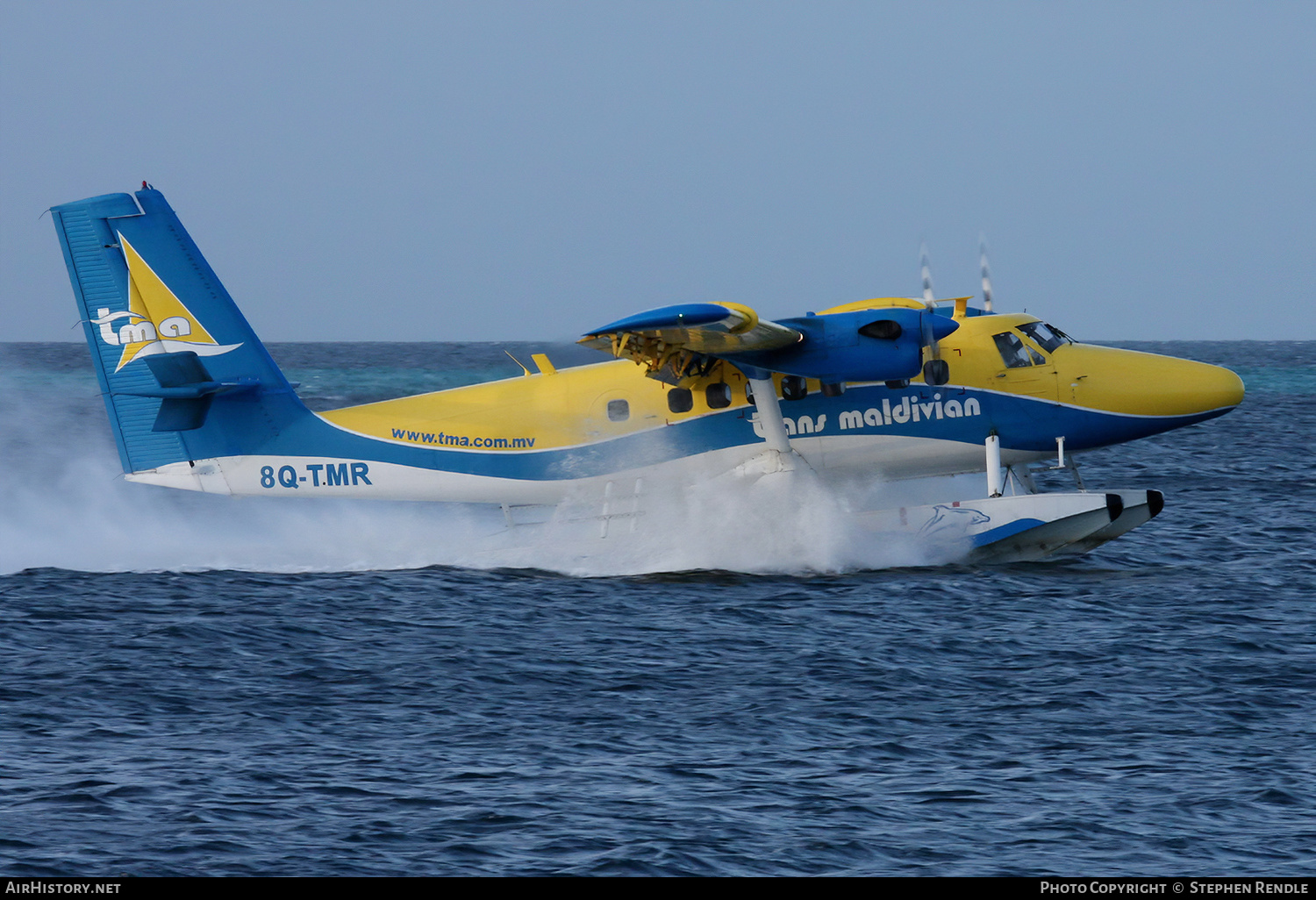 Aircraft Photo of 8Q-TMR | De Havilland Canada DHC-6-300 Twin Otter | Trans Maldivian Airways - TMA | AirHistory.net #134819