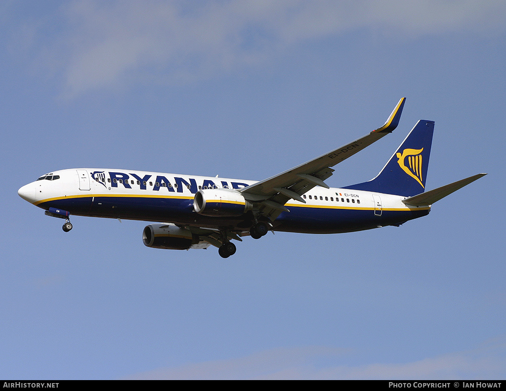 Aircraft Photo of EI-DCN | Boeing 737-8AS | Ryanair | AirHistory.net #134835