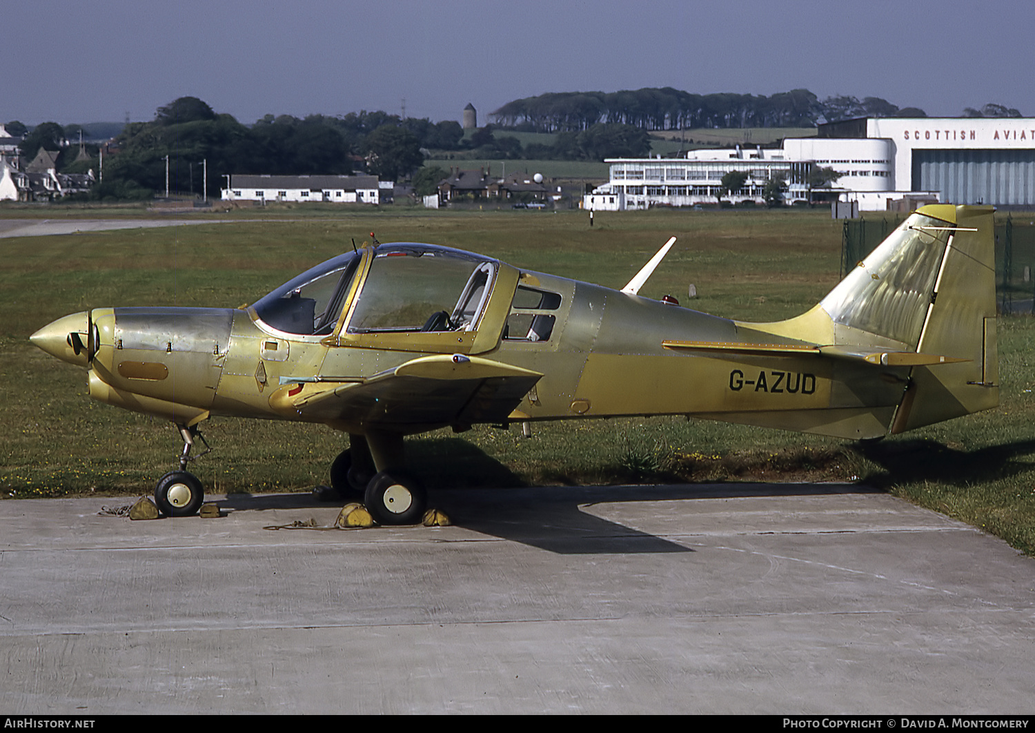 Aircraft Photo of G-AZUD | Scottish Aviation Bulldog 101 | AirHistory.net #134836