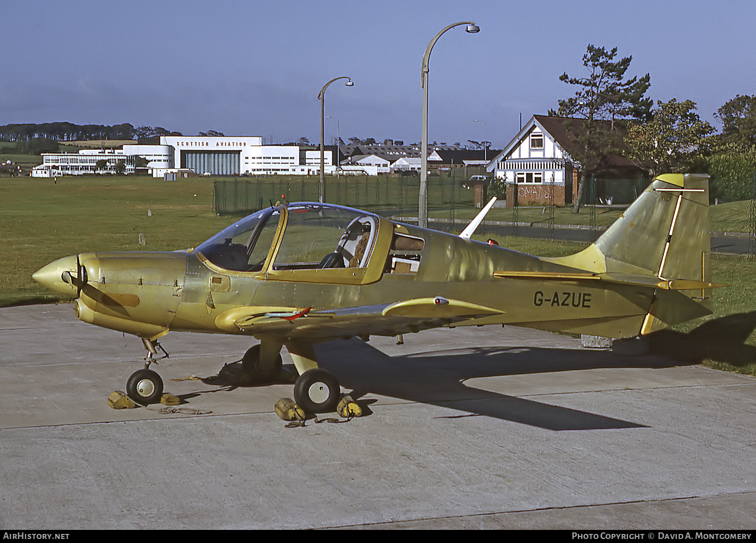 Aircraft Photo of G-AZUE | Scottish Aviation Bulldog 101 | AirHistory.net #134838