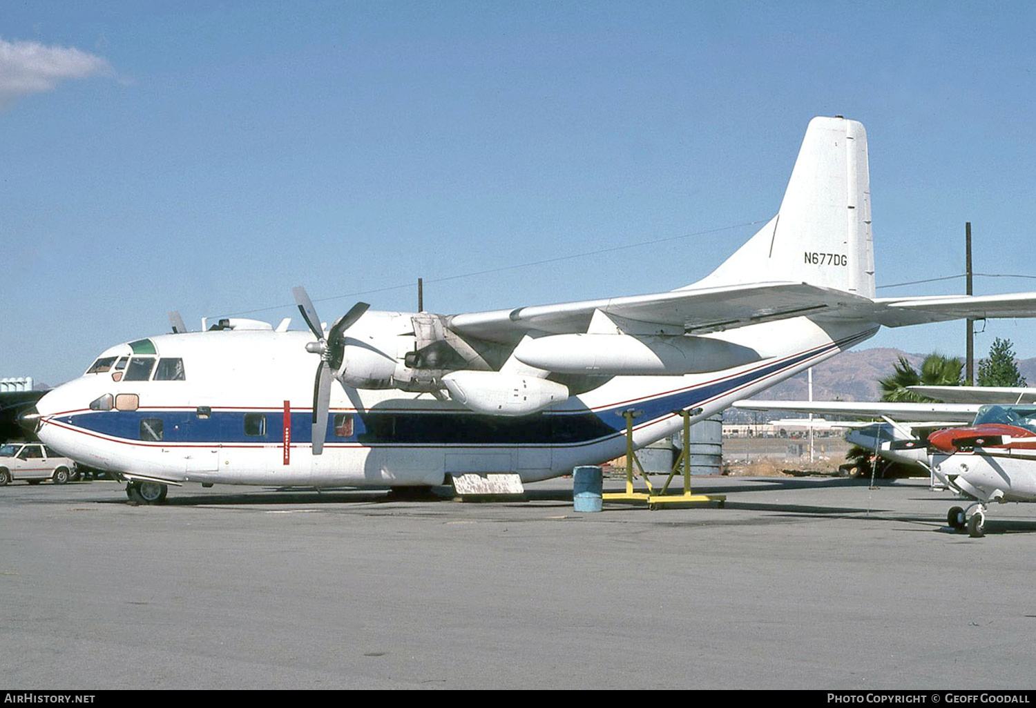 Aircraft Photo of N677DG | Fairchild C-123K Provider | AirHistory.net #134844
