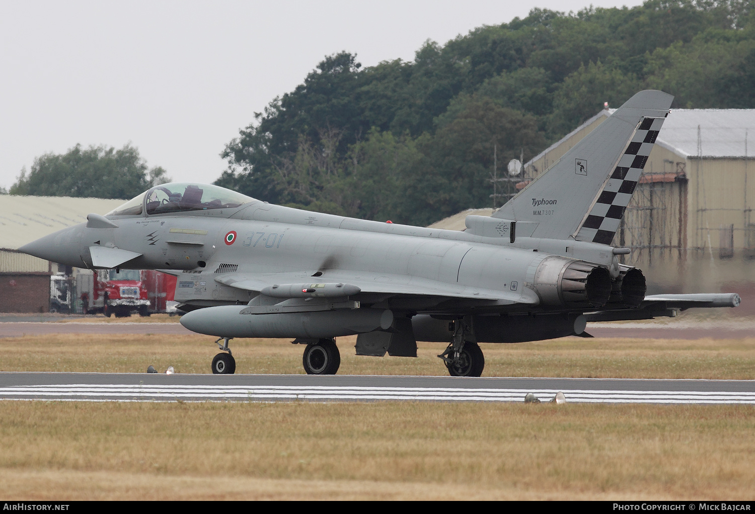 Aircraft Photo of MM7307 / 37-01 | Eurofighter EF-2000 Typhoon EFA | Italy - Air Force | AirHistory.net #134866