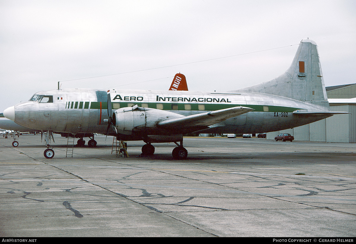 Aircraft Photo of XA-SOZ | Convair 240/F | Aero Internacional | AirHistory.net #134874