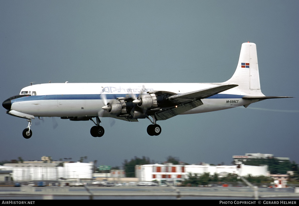 Aircraft Photo of HI-599CT | Douglas DC-7C(F) | Aerochago | AirHistory.net #134891