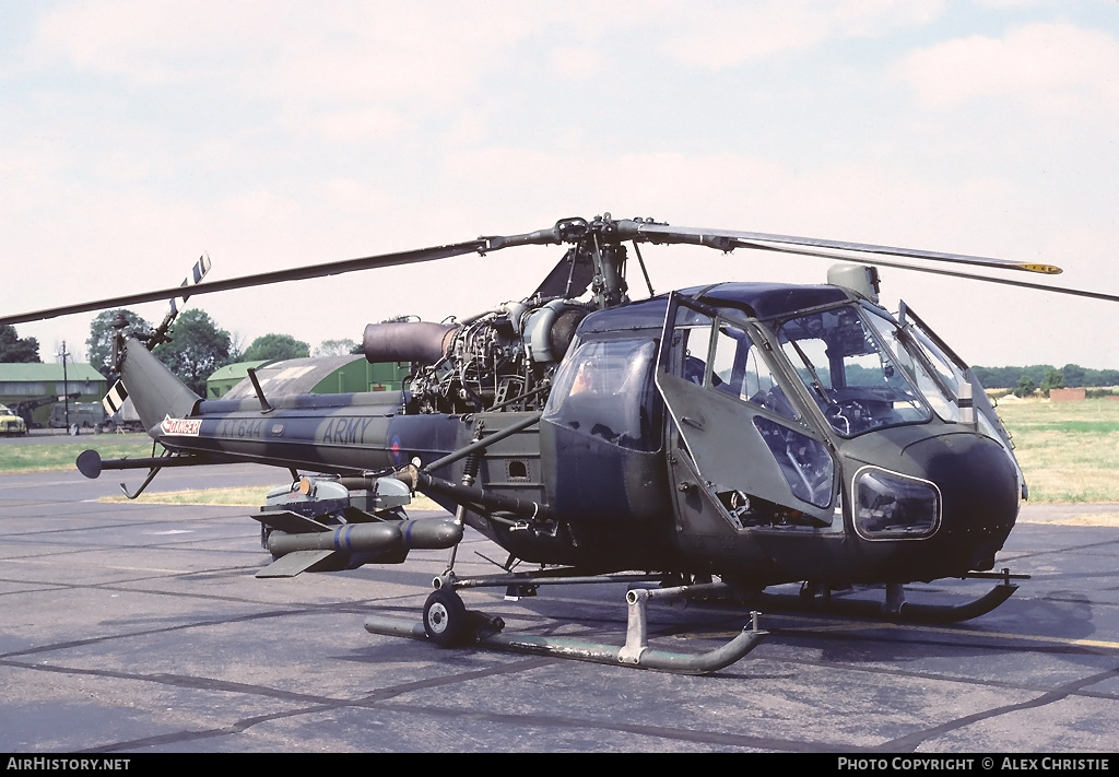 Aircraft Photo of XT644 | Westland Scout AH1 (P-531-2) | UK - Army | AirHistory.net #134906