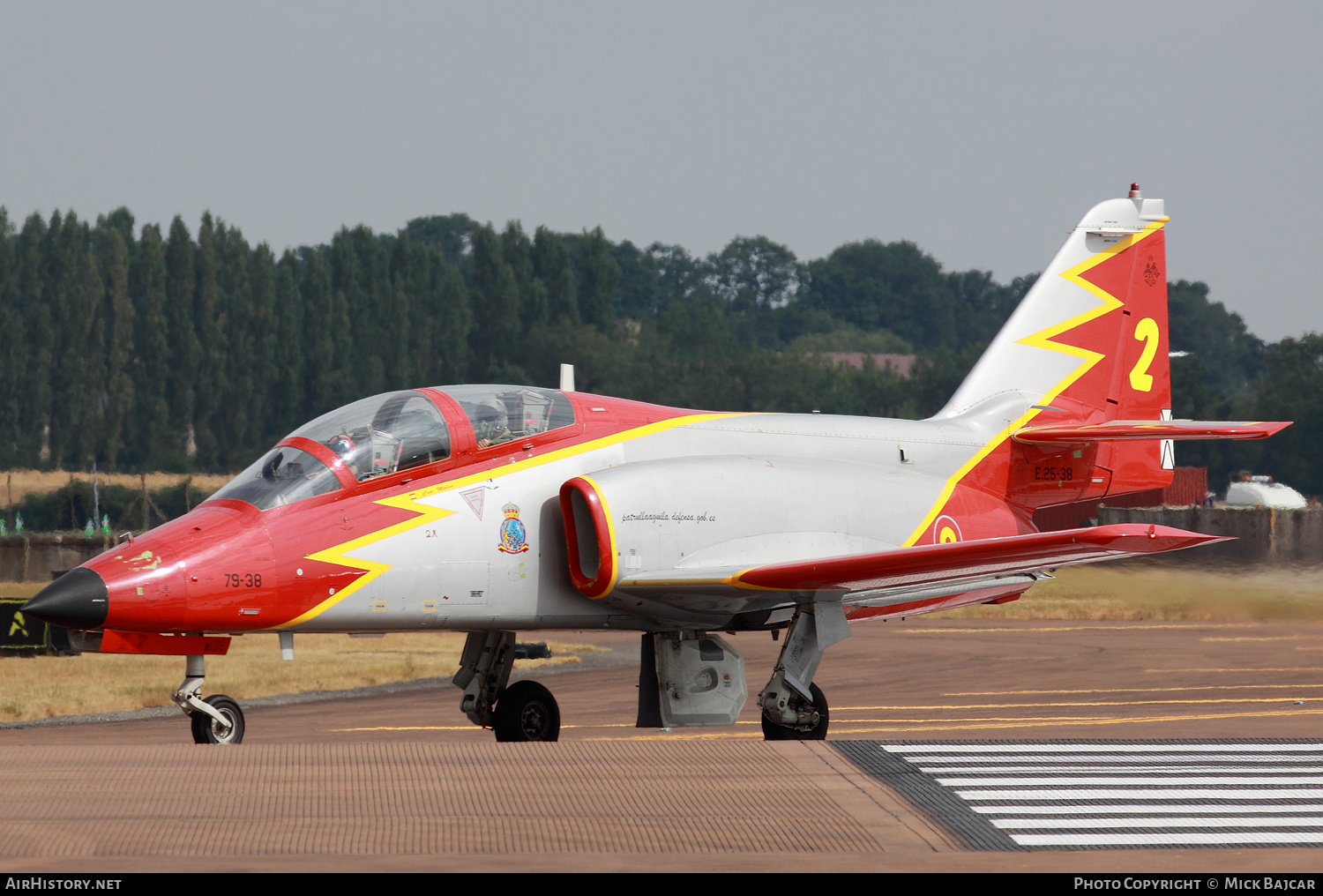 Aircraft Photo of E.25-38 | CASA C101EB Aviojet | Spain - Air Force | AirHistory.net #134913