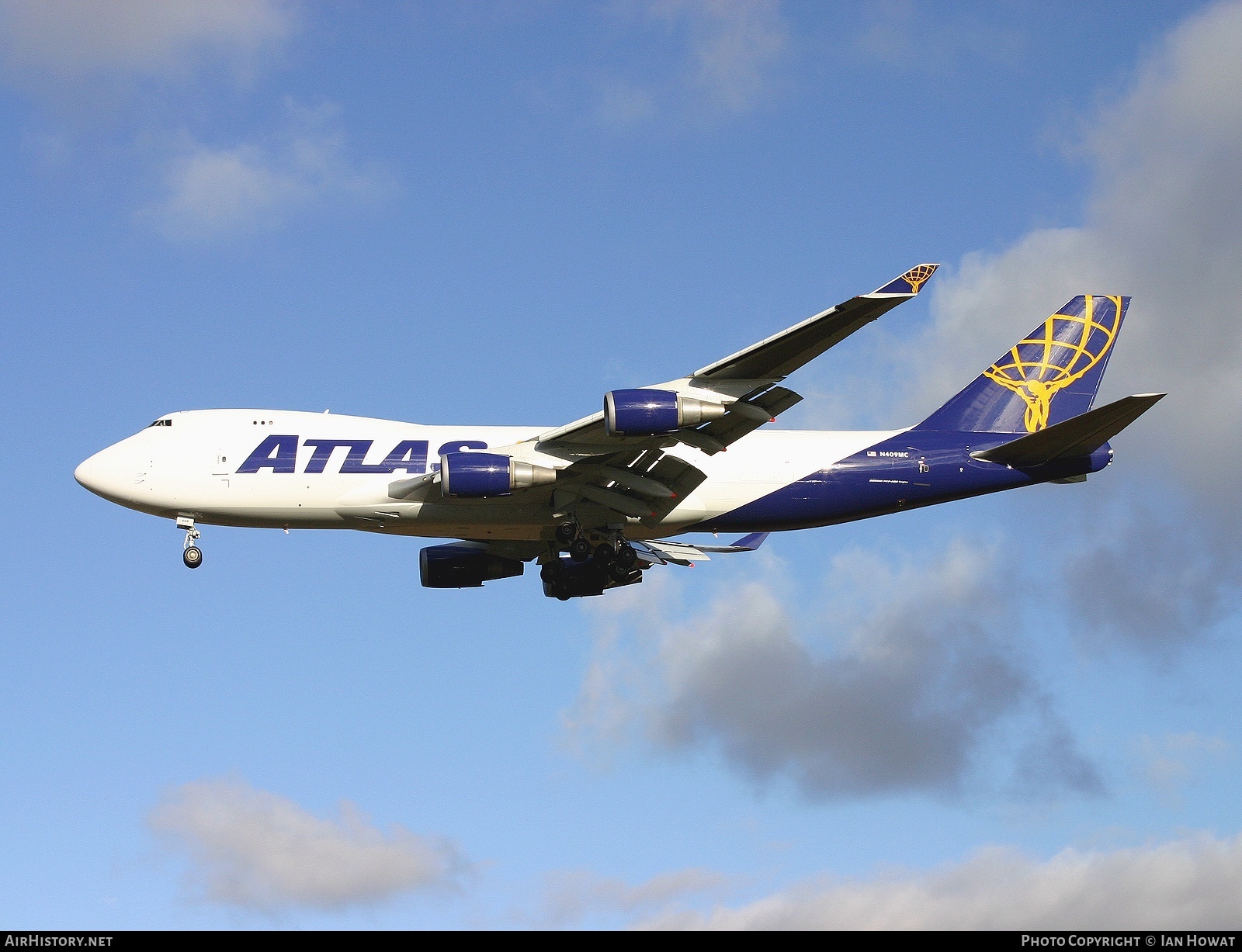 Aircraft Photo of N409MC | Boeing 747-47UF/SCD | Atlas Air | AirHistory.net #134915