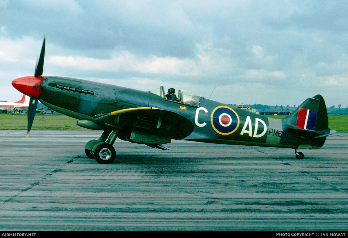 Aircraft Photo of PM631 | Supermarine 389 Spitfire PR19 | UK - Air Force | AirHistory.net #134922