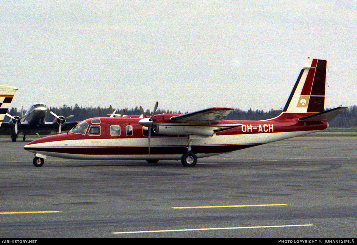 Aircraft Photo of OH-ACH | North American Rockwell 690 Turbo Commander | AirHistory.net #134923