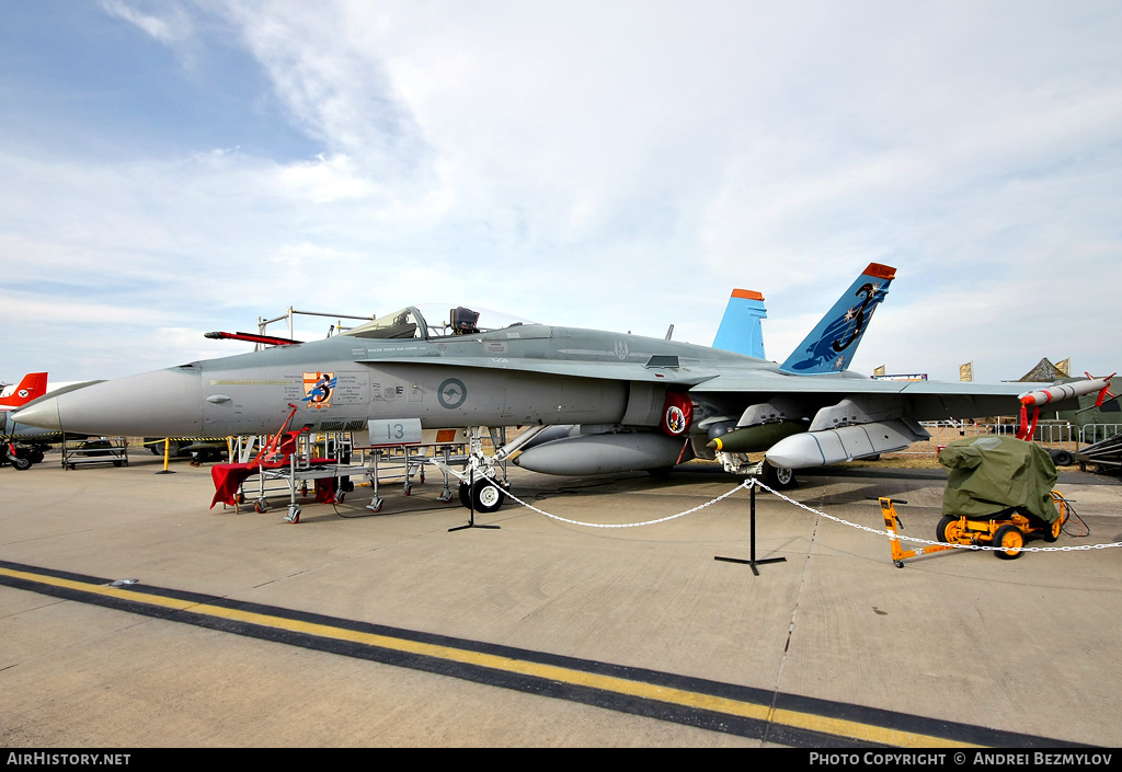 Aircraft Photo of A21-13 | McDonnell Douglas F/A-18A Hornet | Australia - Air Force | AirHistory.net #134958