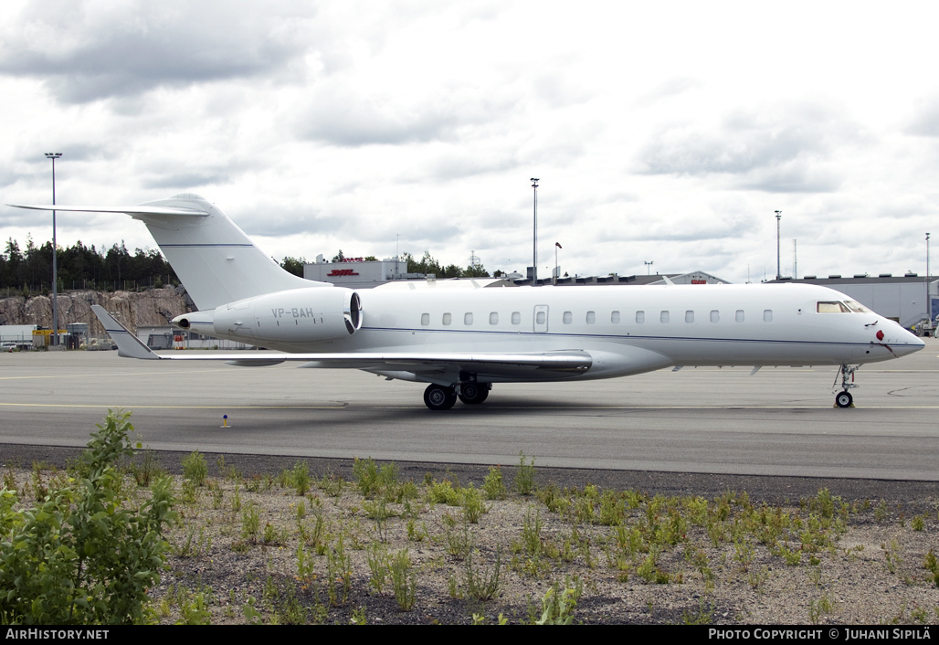 Aircraft Photo of VP-BAH | Bombardier Global Express (BD-700-1A10) | AirHistory.net #134959