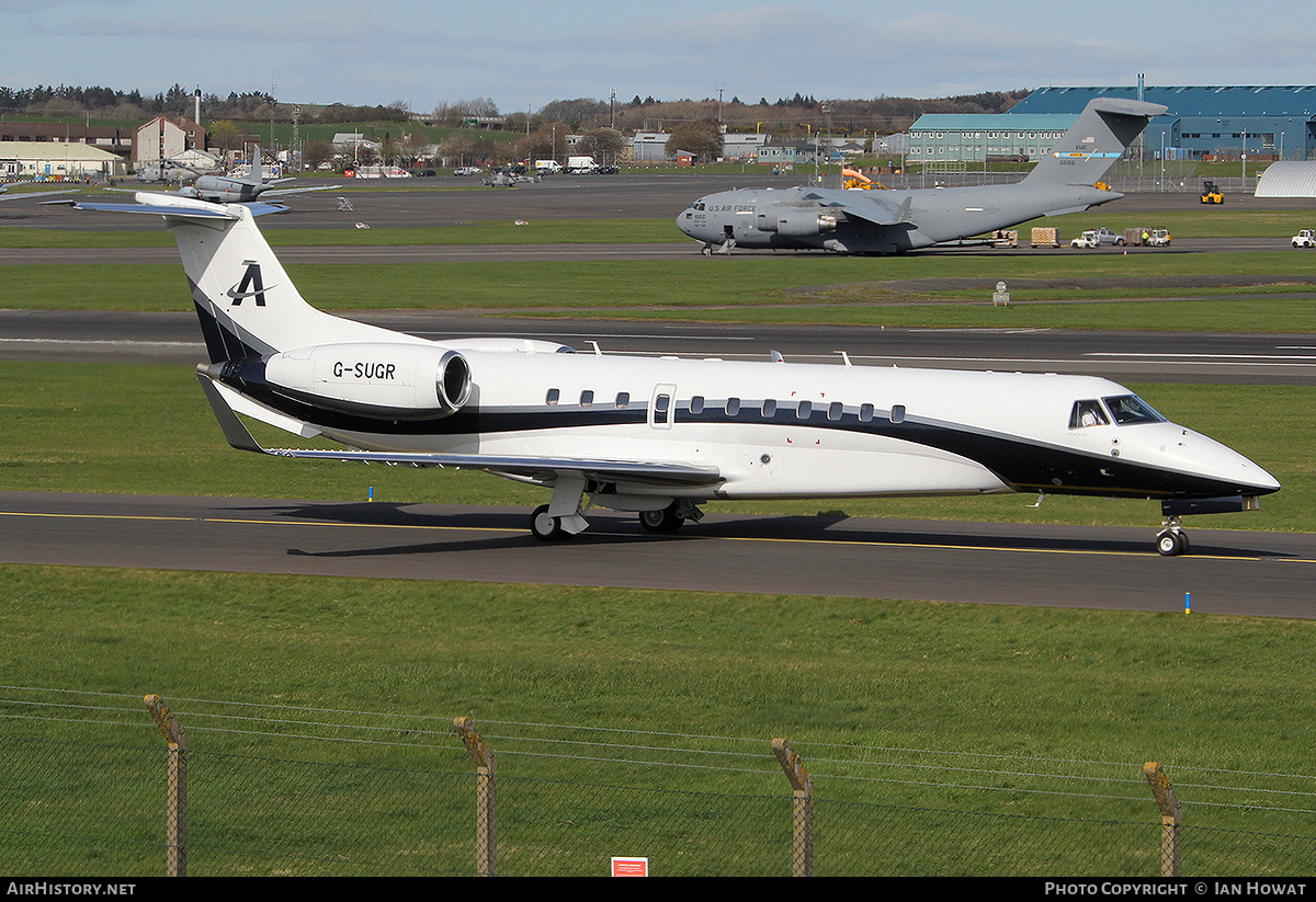 Aircraft Photo of G-SUGR | Embraer Legacy 650 (EMB-135BJ) | Alan Sugar | AirHistory.net #134963