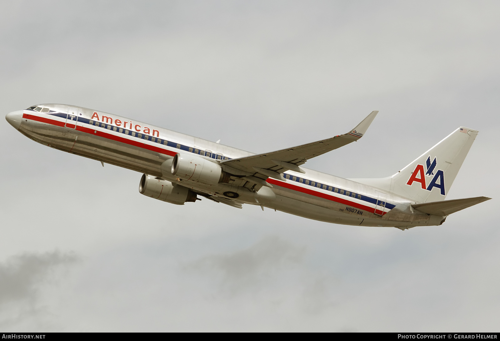 Aircraft Photo of N907AN | Boeing 737-823 | American Airlines | AirHistory.net #134994