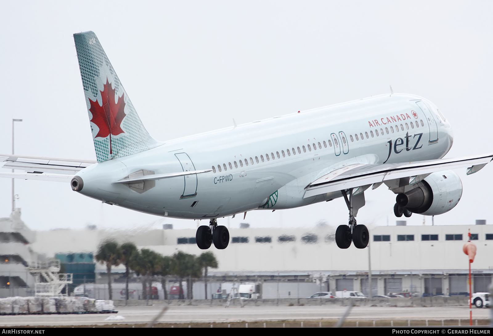 Aircraft Photo of C-FPWD | Airbus A320-211 | Air Canada Jetz | AirHistory.net #135005