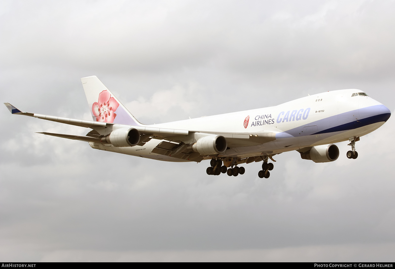 Aircraft Photo of B-18722 | Boeing 747-409F/SCD | China Airlines Cargo | AirHistory.net #135012