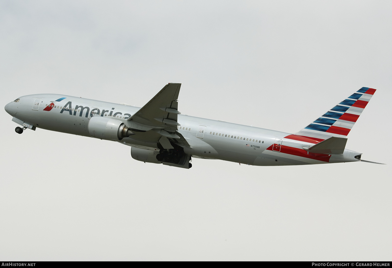 Aircraft Photo of N759AN | Boeing 777-223/ER | American Airlines | AirHistory.net #135016