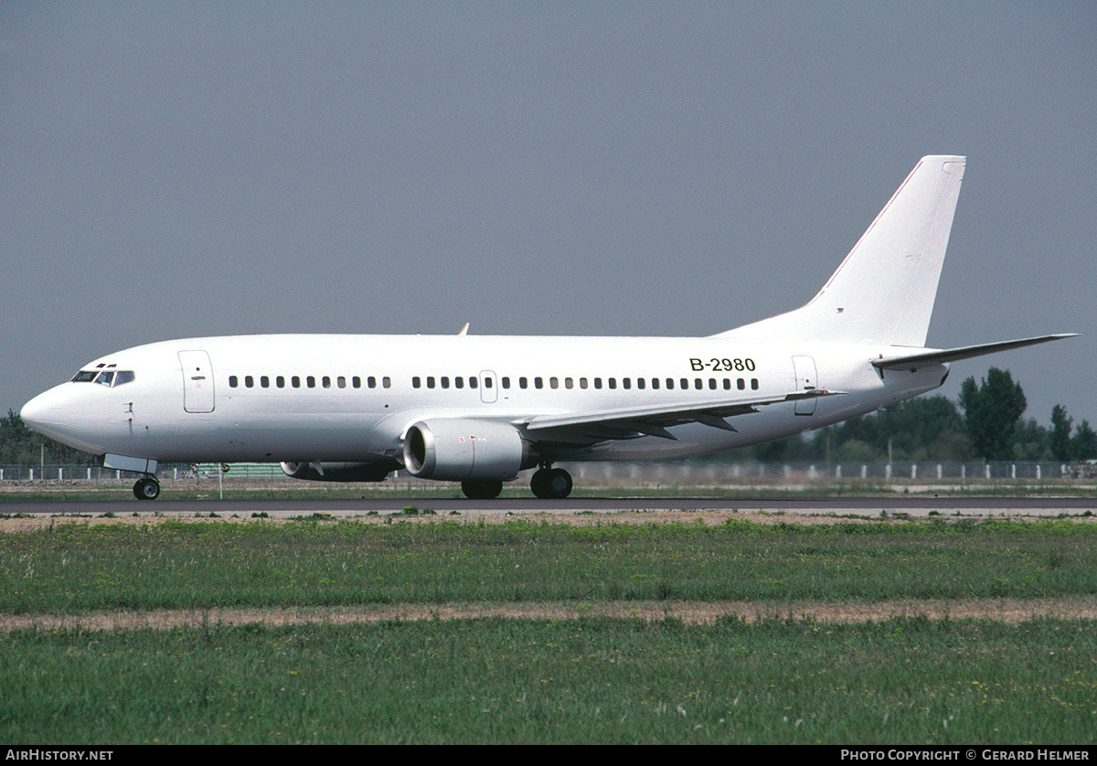 Aircraft Photo of B-2980 | Boeing 737-3Q8 | AirHistory.net #135024