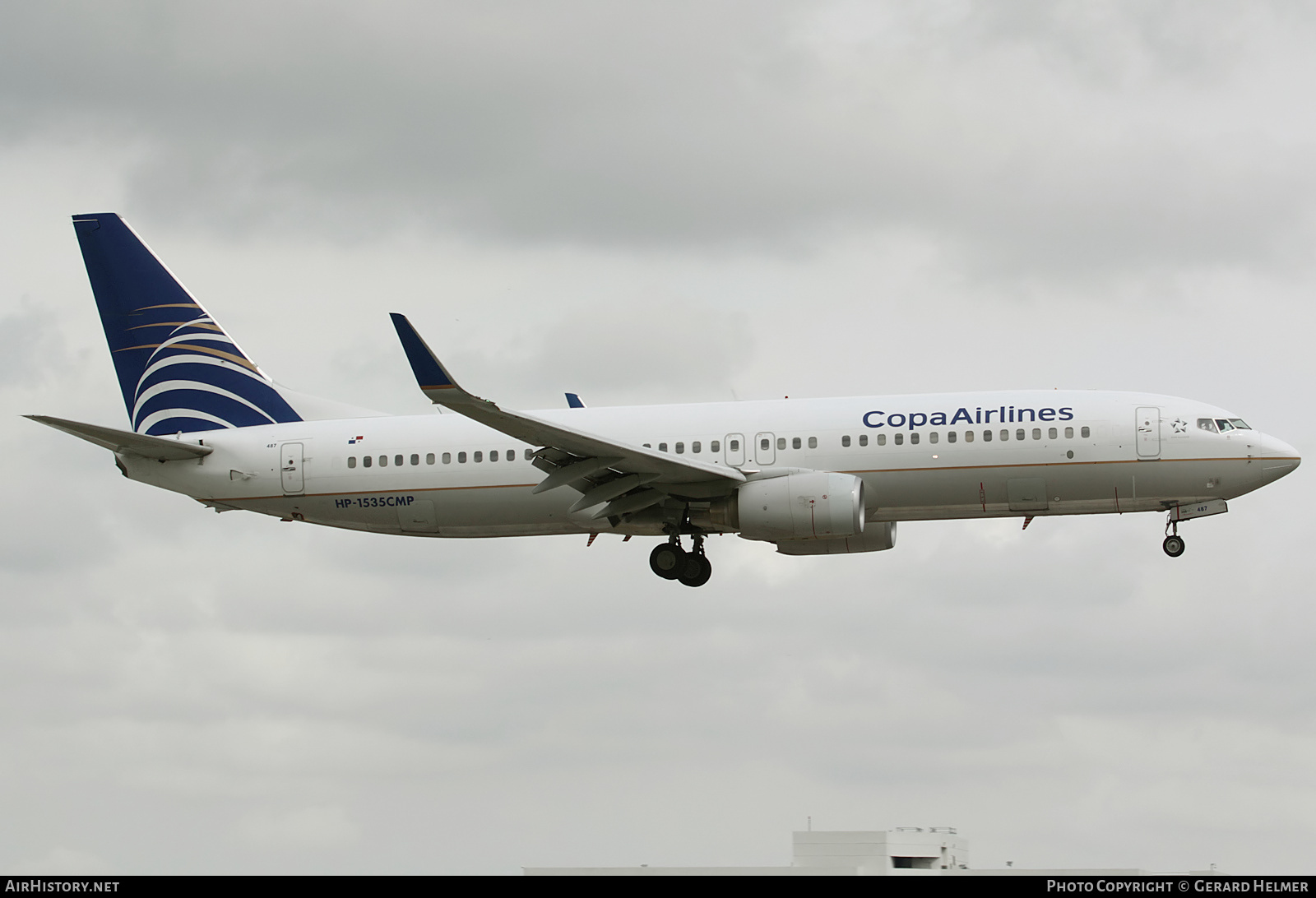 Aircraft Photo of HP-1535CMP | Boeing 737-8V3 | Copa Airlines | AirHistory.net #135026