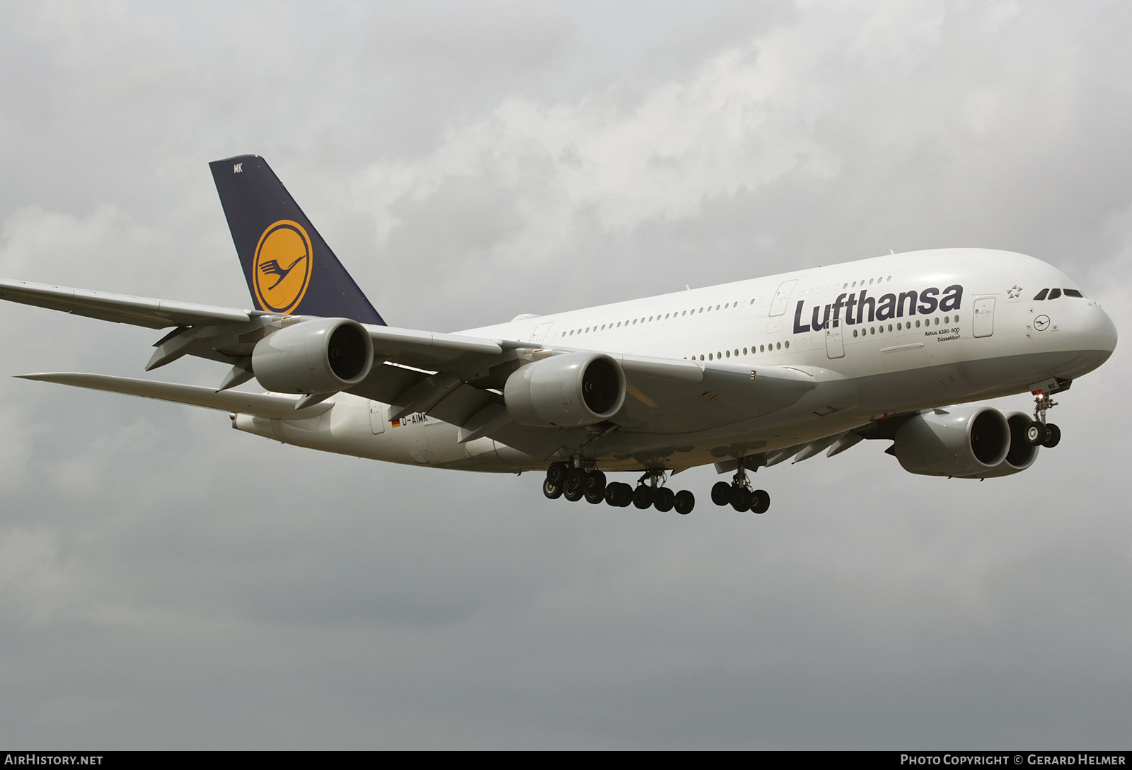 Aircraft Photo of D-AIMK | Airbus A380-841 | Lufthansa | AirHistory.net #135031