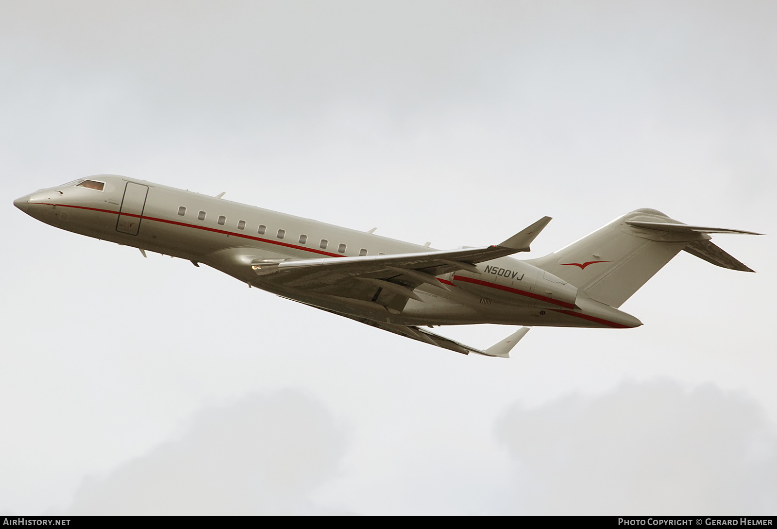 Aircraft Photo of N500VJ | Bombardier Global 5000 (BD-700-1A11) | VistaJet | AirHistory.net #135037