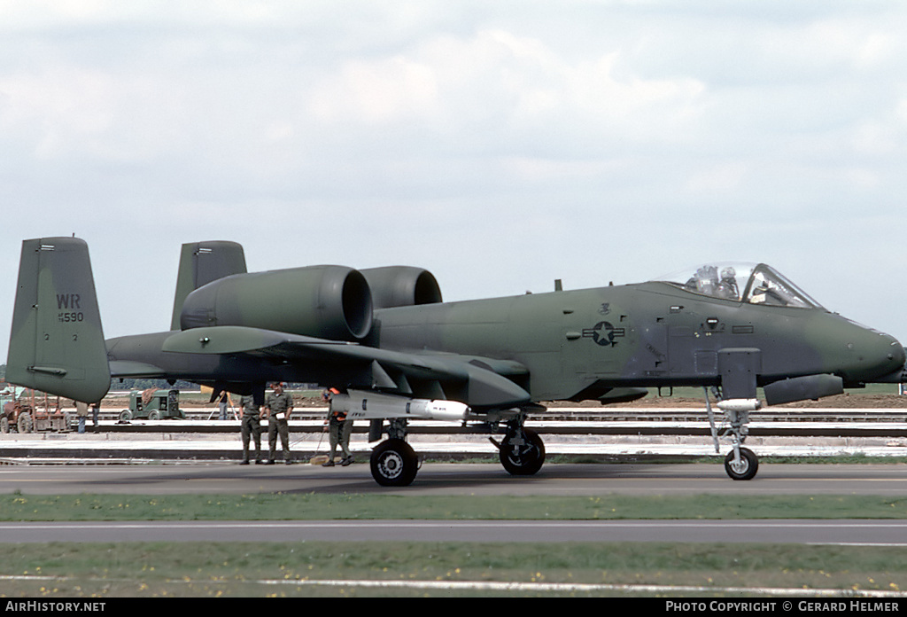 Aircraft Photo of 78-0590 / AF78-590 | Fairchild A-10A Thunderbolt II | USA - Air Force | AirHistory.net #135053