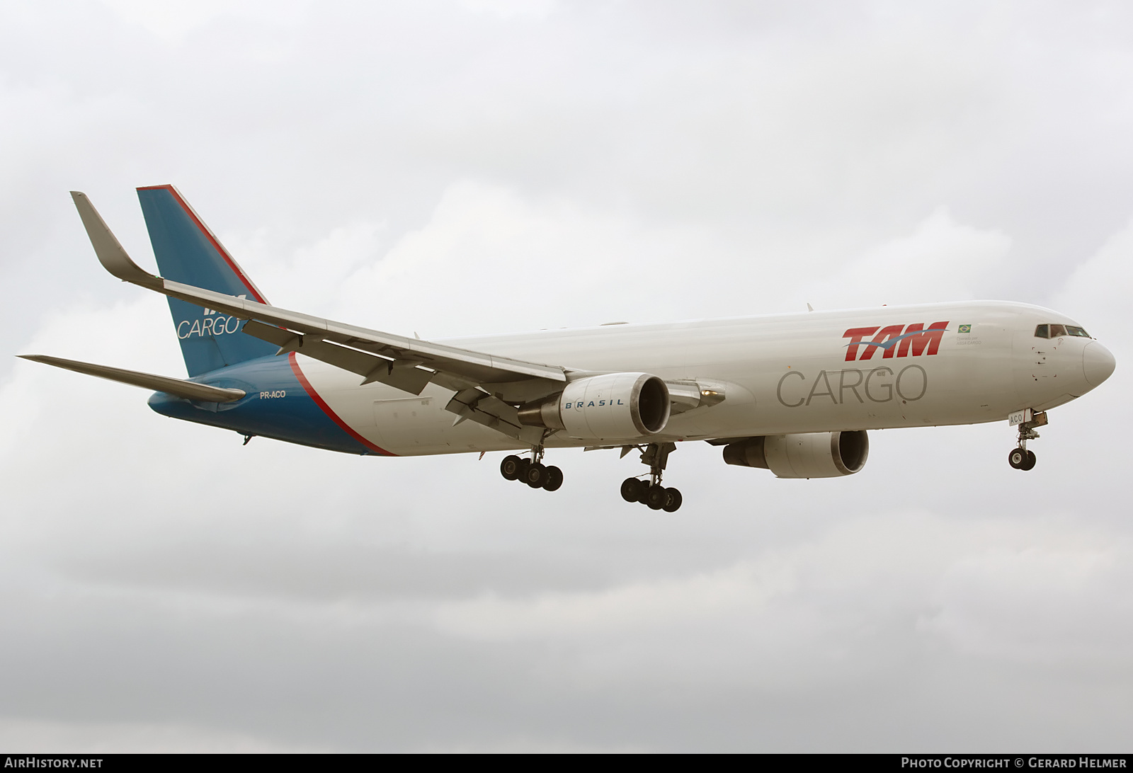 Aircraft Photo of PR-ACO | Boeing 767-346F/ER | TAM Cargo | AirHistory.net #135056