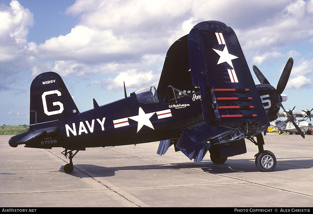 Aircraft Photo of N5215V / 97286 | Vought F4U-4 Corsair | USA - Navy | AirHistory.net #135068