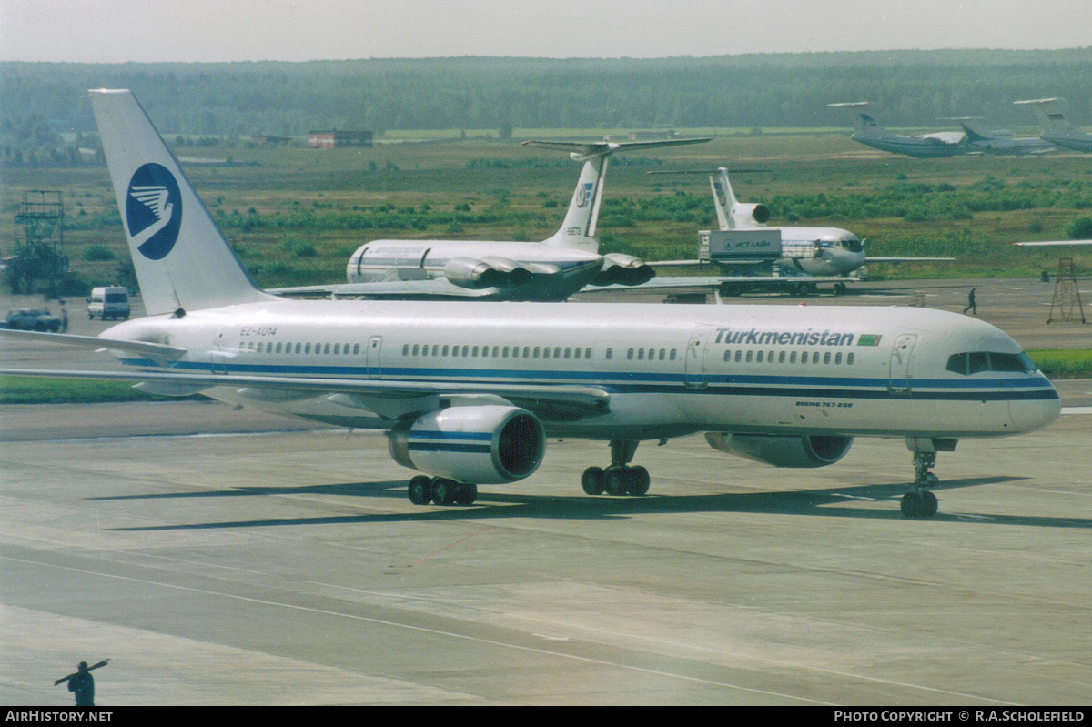 Aircraft Photo of EZ-A014 | Boeing 757-22K | Turkmenistan Airlines | AirHistory.net #135076