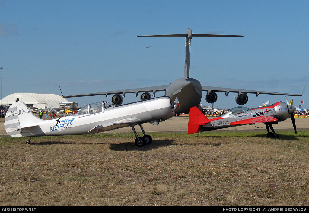 Aircraft Photo of LY-JKL | Yakovlev Yak-50 | Air Bandits | AirHistory.net #135082
