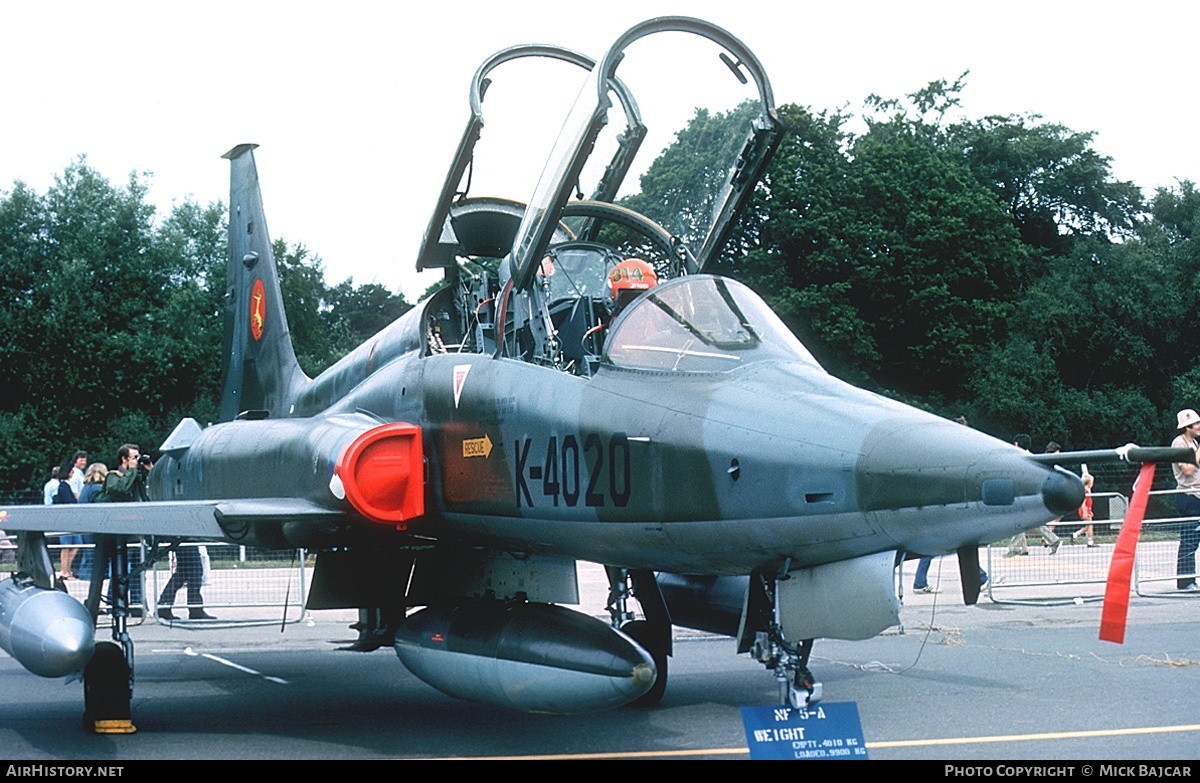 Aircraft Photo of K-4020 | Canadair NF-5B | Netherlands - Air Force | AirHistory.net #135094