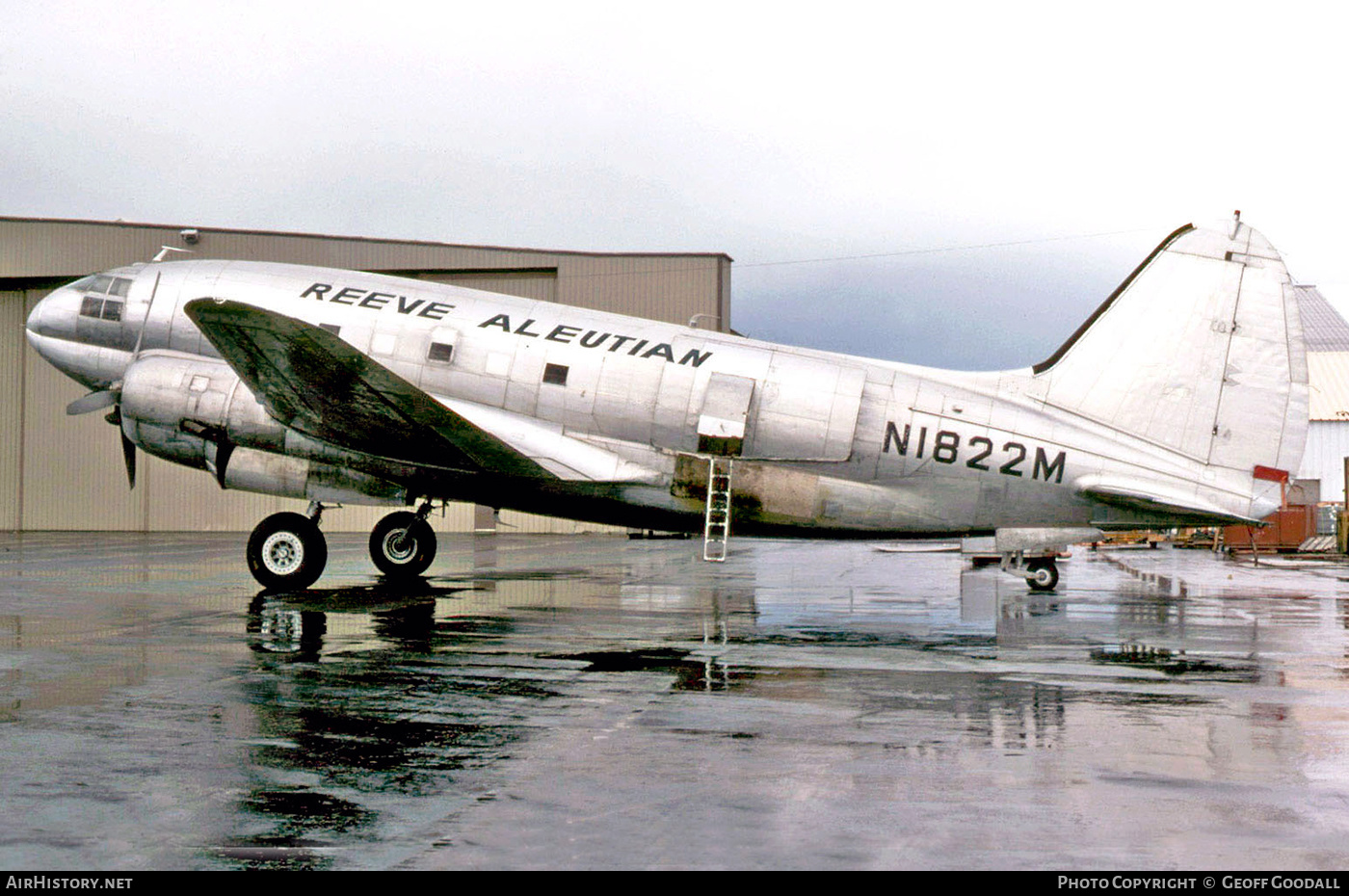 Aircraft Photo of N1822M | Curtiss C-46F Commando | Reeve Aleutian Airways - RAA | AirHistory.net #135098