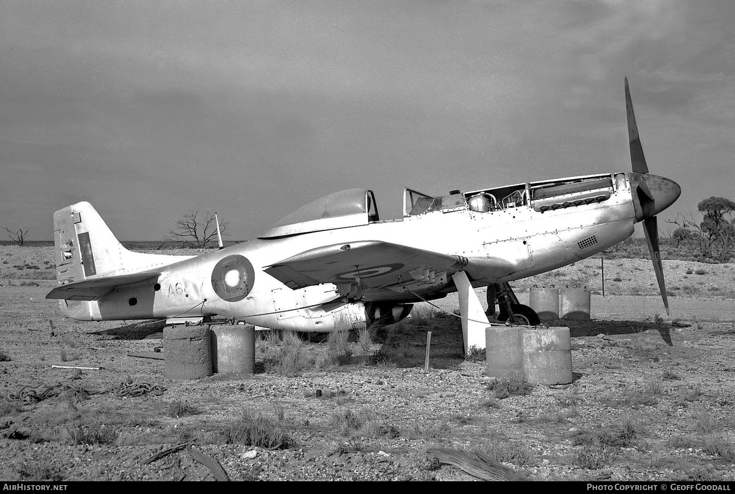 Aircraft Photo of A68-7 | Commonwealth CA-17 Mustang 20 (P-51D) | Australia - Air Force | AirHistory.net #135101