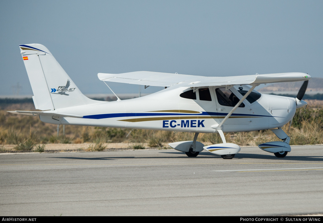 Aircraft Photo of EC-MEK | Tecnam P-92 Eaglet | AirHistory.net #135114