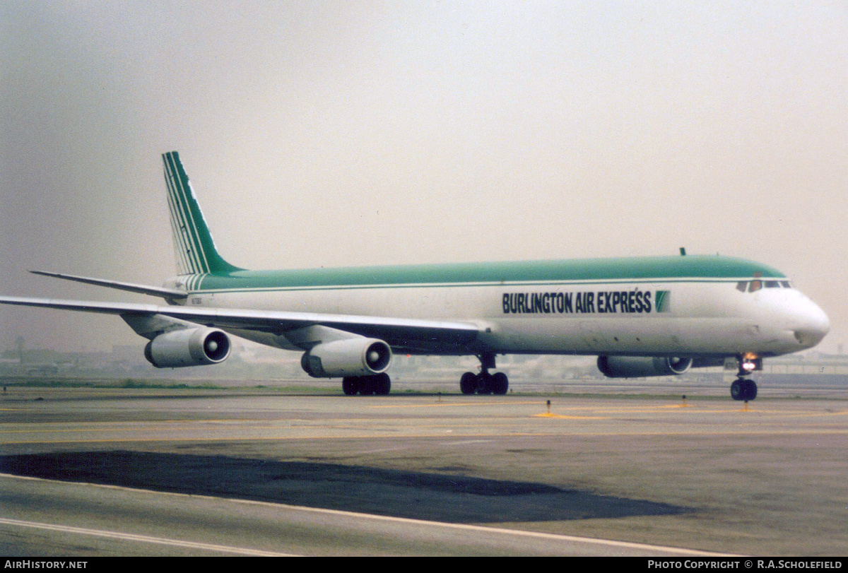 Aircraft Photo of N870BX | McDonnell Douglas DC-8-63(F) | Burlington Air Express | AirHistory.net #135119
