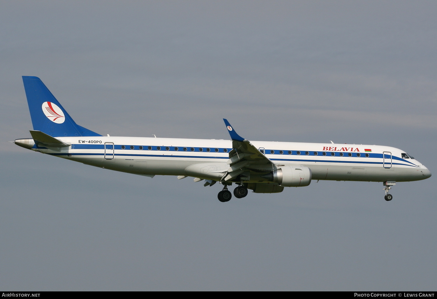 Aircraft Photo of EW-400PO | Embraer 195LR (ERJ-190-200LR) | Belavia | AirHistory.net #135127