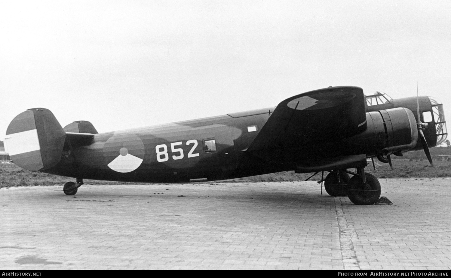 Aircraft Photo of 852 | Fokker T.V | Netherlands - Air Force | AirHistory.net #135140